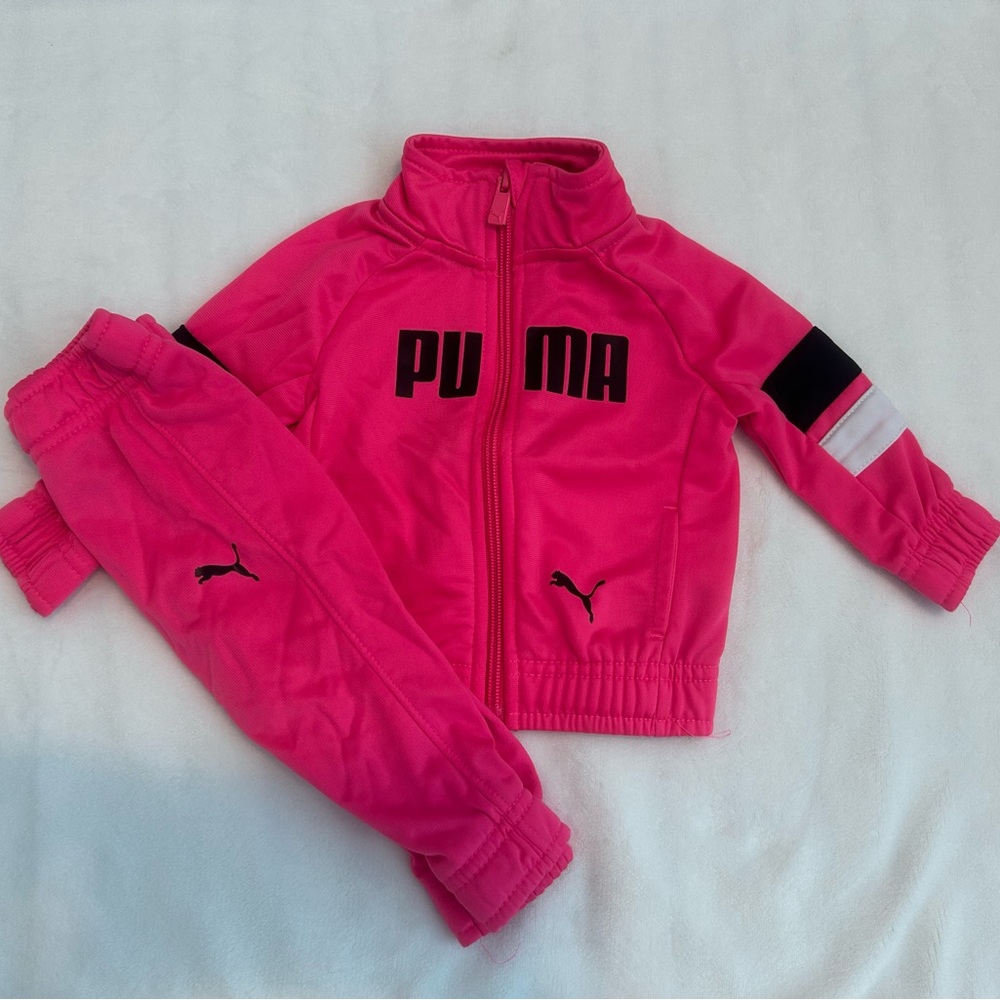 Puma Fuchsia Athletic Set